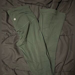 Legacy Green Lululemon Mini Flare Leggings